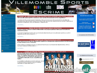 vsescrime.net website preview