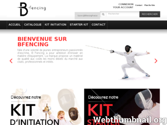 bfencing.com website preview