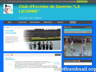 savernescrime.sportsregions.fr website preview