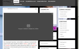 combs-escrime.fr website preview