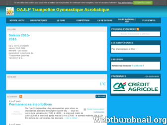 trampacro-antibes.net website preview