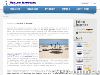 meilleur-trampoline.fr website preview