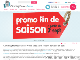 climbingframes.fr website preview