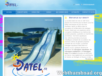 datel.fr website preview