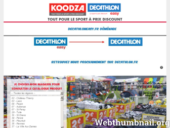decathloneasy.fr website preview