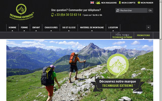 technique-extreme.com website preview