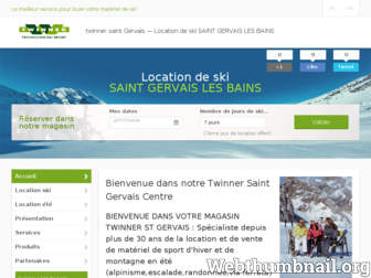 twinner-saint-gervais.fr website preview