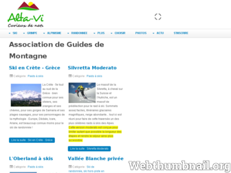 alta-via.fr website preview