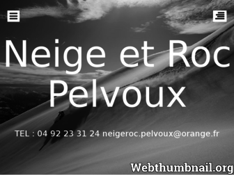 neige-roc-pelvoux.fr website preview