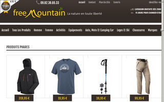 freemountain.fr website preview