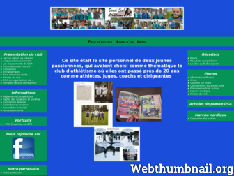 douaisinathletisme.e-monsite.com website preview