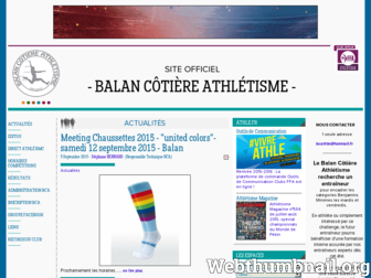 bca.athle.com website preview