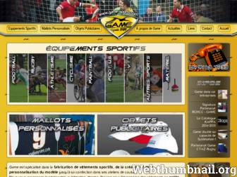 game-sports.com website preview
