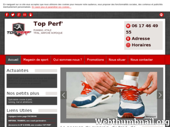 topperf-compiegne.fr website preview