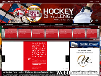 genevefuturhockeychallenge.ch website preview