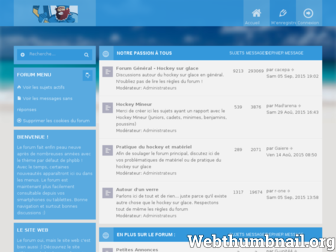 forum.passionhockey.com website preview