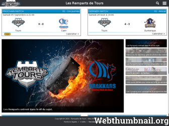 lesrempartsdetours.com website preview