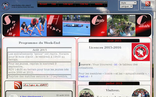 hockey-club-calais.fr website preview