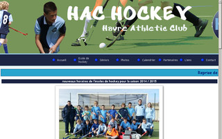 hac.hockey.free.fr website preview