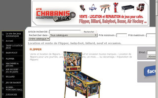 flipper-stern.fr website preview