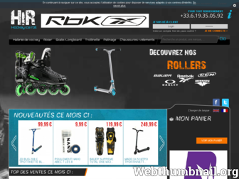 hockey-ice-roll.com website preview