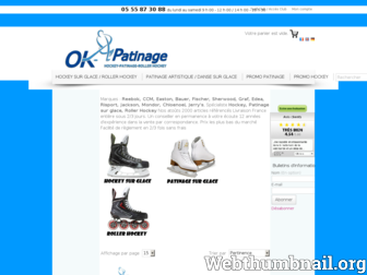 boutique.ok-patinage.com website preview