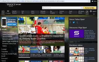 fr.sports.yahoo.com website preview