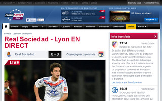 eurosport.fr website preview