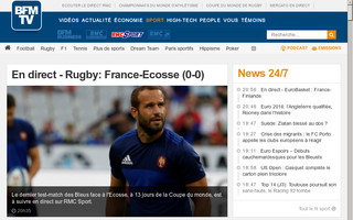 rmcsport.bfmtv.com website preview