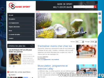 guide-sport.com website preview