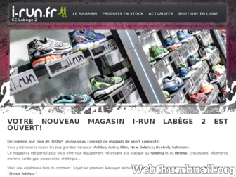 i-run-labege.fr website preview
