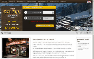 skifun74.fr website preview