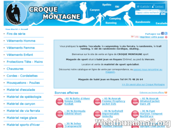 croque-montagne.fr website preview