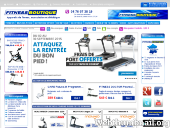 fitnessboutique.fr website preview