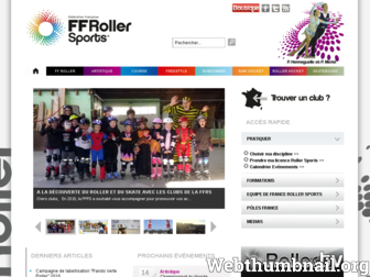 ffroller.fr website preview