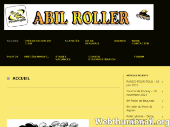 abilroller.fr website preview