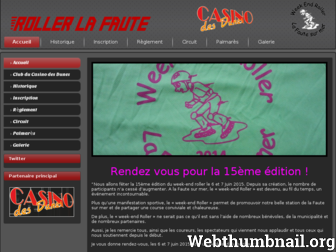 roller-lafautesurmer.fr website preview