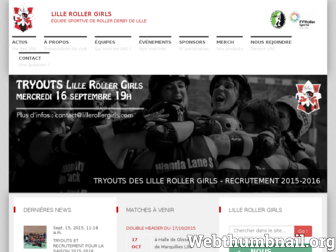 lillerollergirls.com website preview