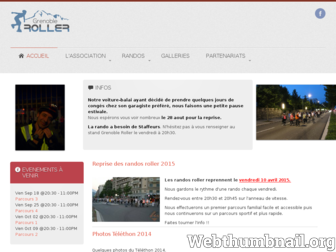 grenoble-roller.org website preview
