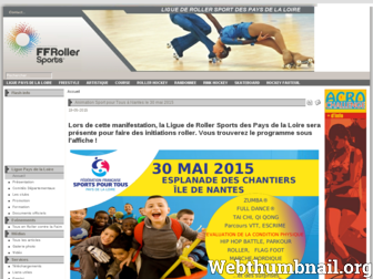 paysdelaloire.ffroller.fr website preview