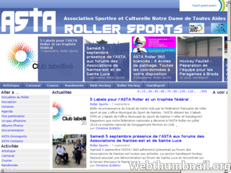 roller.asta.fr website preview