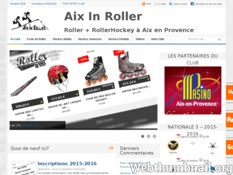 aixinroller.fr website preview