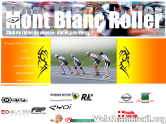 montblancroller.free.fr website preview