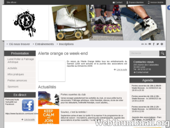 lunel-roller.reseaudesassociations.fr website preview