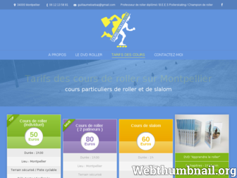 coursderoller.com website preview