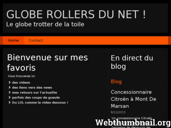 globerollers.com website preview