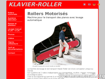 klavier-roller.com website preview