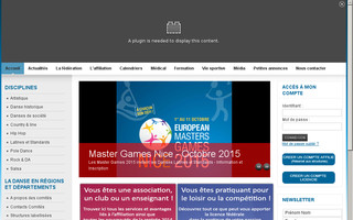 ffdanse.fr website preview