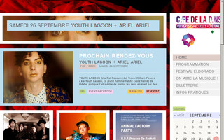 cafedeladanse.com website preview