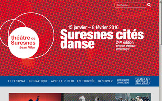 suresnes-cites-danse.com website preview